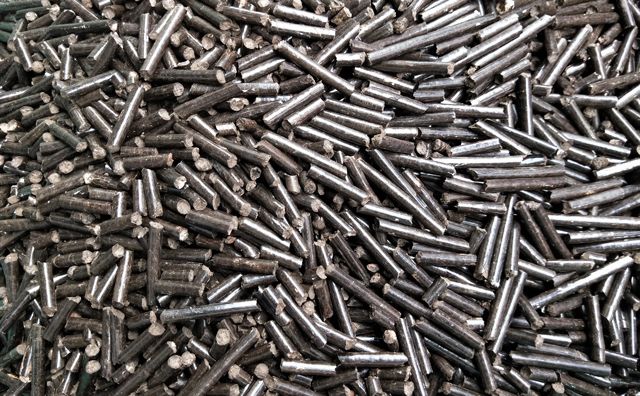 秸稈顆粒機(jī)生產(chǎn)出來的秸稈顆粒