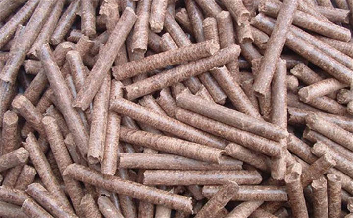 玉米秸稈顆粒機生產(chǎn)的玉米秸稈顆粒