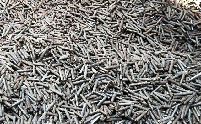 秸稈制粒機(jī)加工的芡實(shí)顆粒燃料 秸稈制粒機(jī)加工的芡實(shí)顆粒燃料