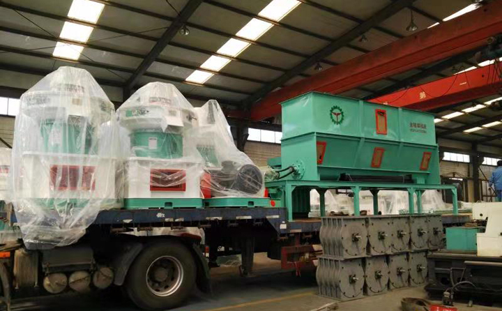 哈爾濱秸稈顆粒機(jī)已裝車(chē) 哈爾濱秸稈顆粒機(jī)已裝車(chē)