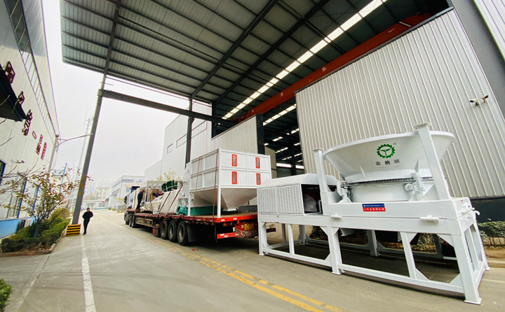 秸稈顆粒機(jī)生產(chǎn)線裝車完成，即將發(fā)往四川涼山