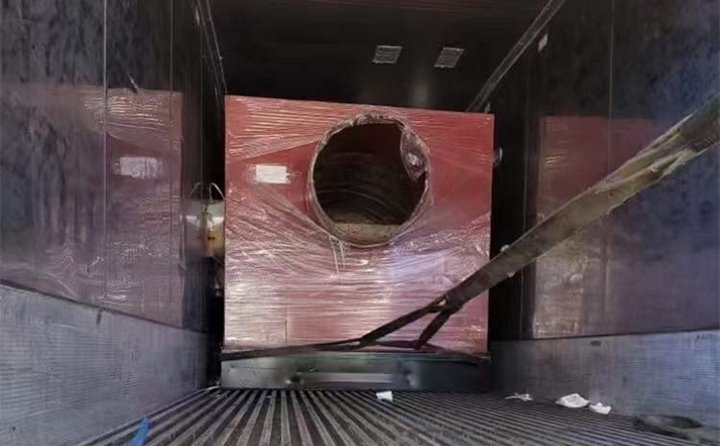 秸稈顆粒機(jī)生產(chǎn)線已到達(dá)智利