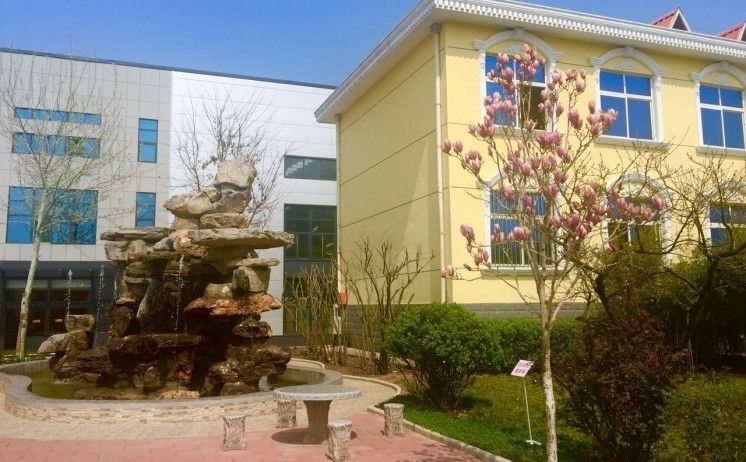 山東金格瑞辦公樓區(qū)一角